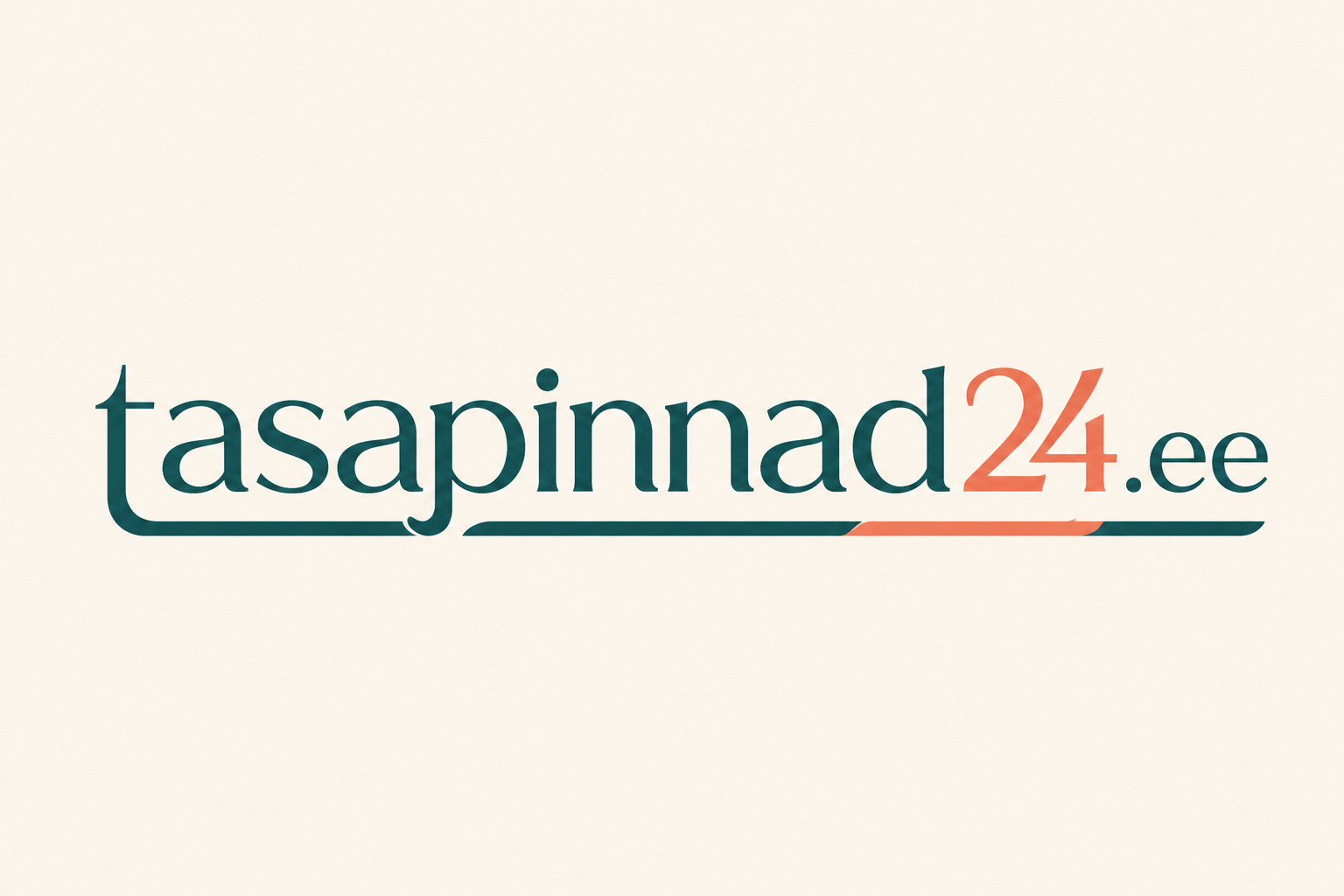 Tasapinnad24.ee logo 05: Puhas joon